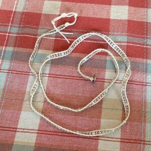 Elegant Silver Woven Bracelet